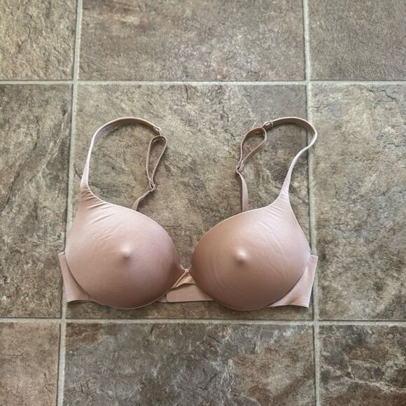 Skims Ultimate Nipple Push up Bra Clay Size 32C - Picture 3 of 8